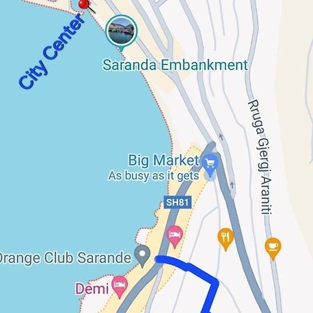 Ona Apartament Saranda Dış mekan fotoğraf